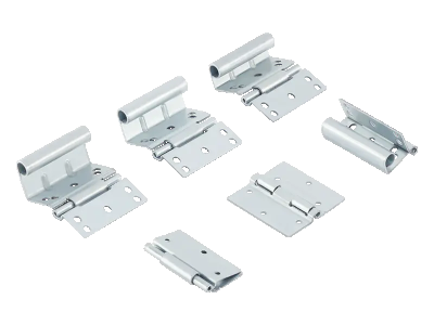 Собранные петли для гаражных ворот