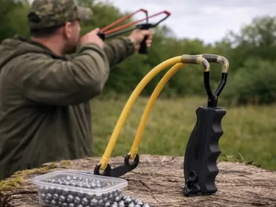 Рогатка с противоскользящей рукояткой (3027)